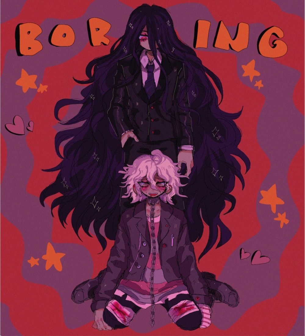 Izuru Kamukura x Makoto Naegi