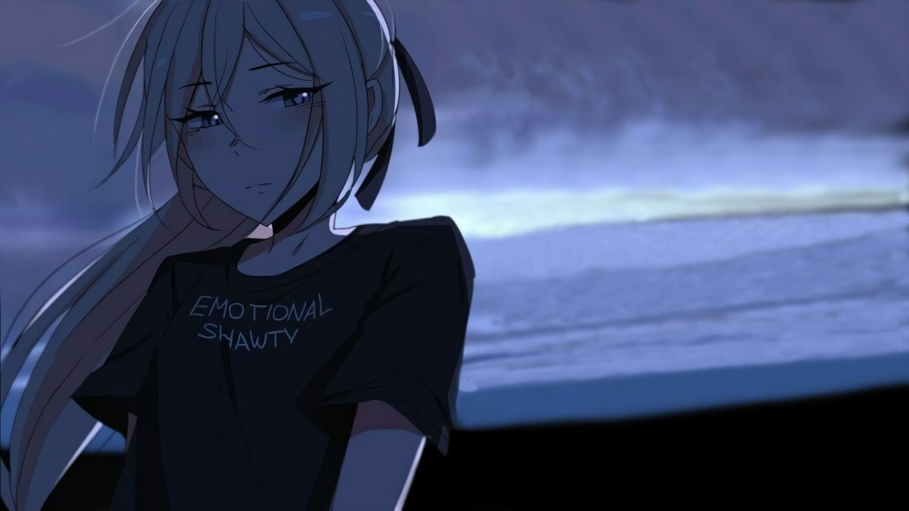 Аниме Sad aesthetic