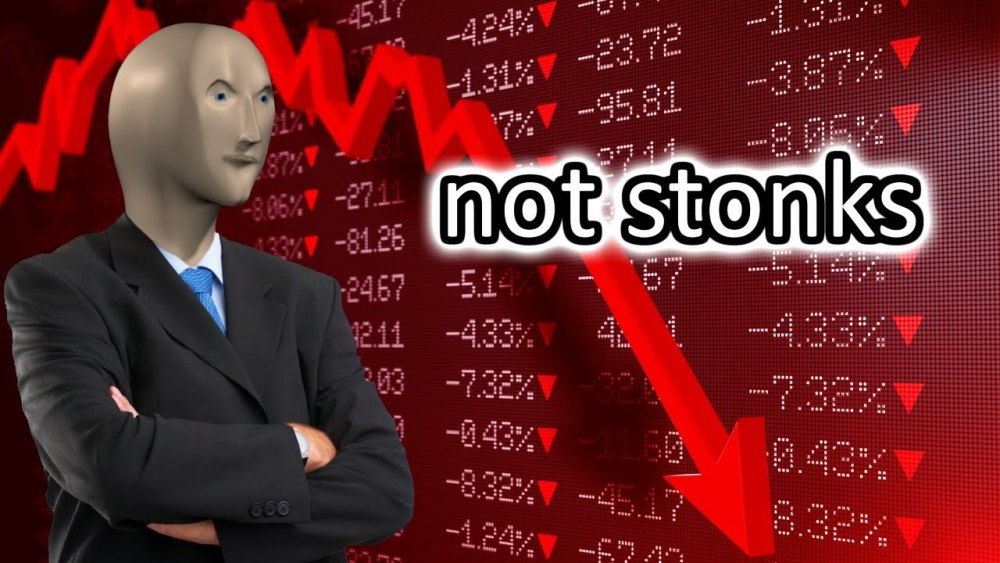 Not Stonks Мем
