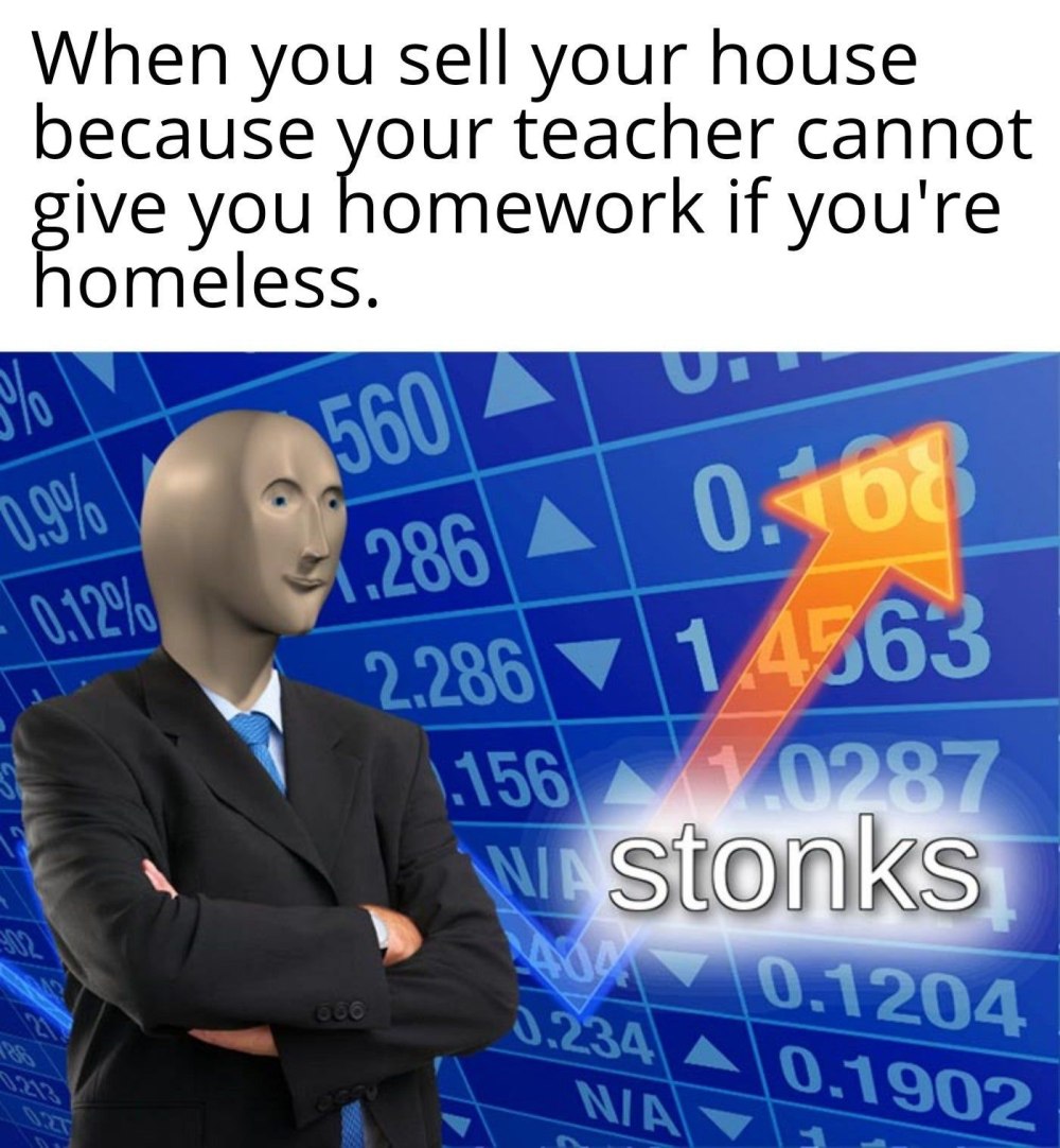 Stonks фон