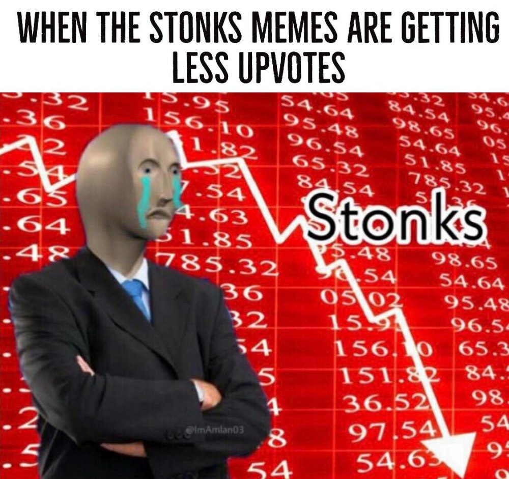 Not Stonks Мем