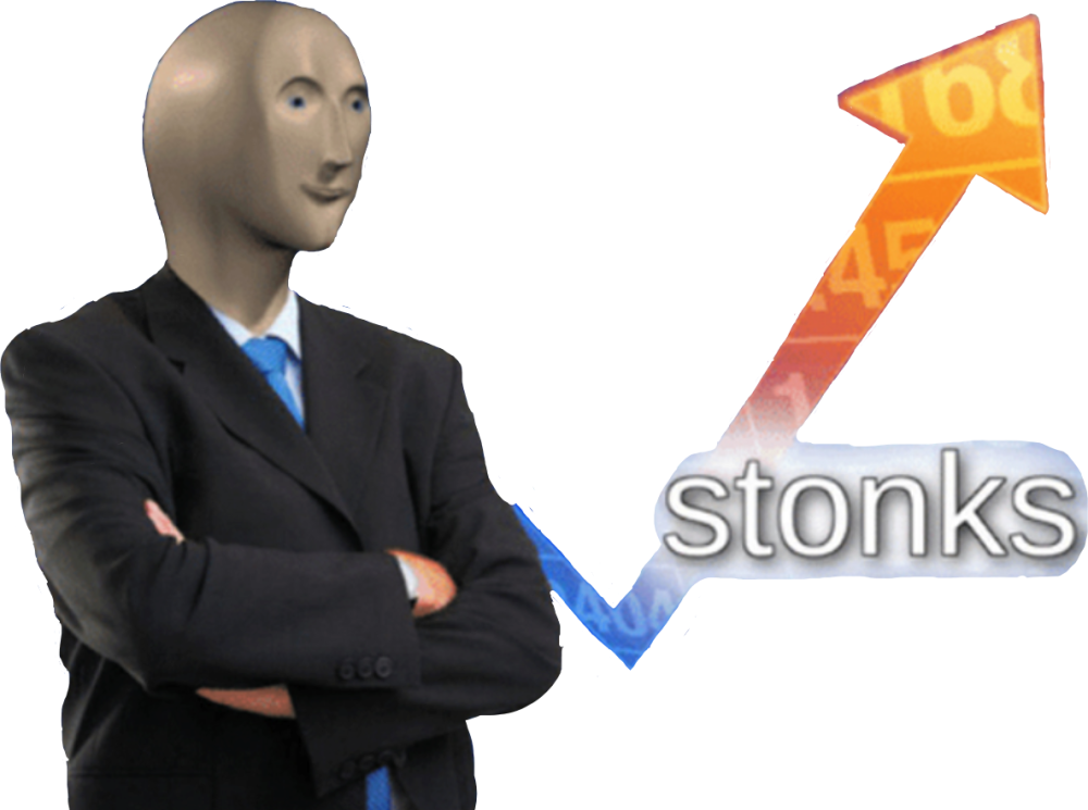 Манекен Stonks