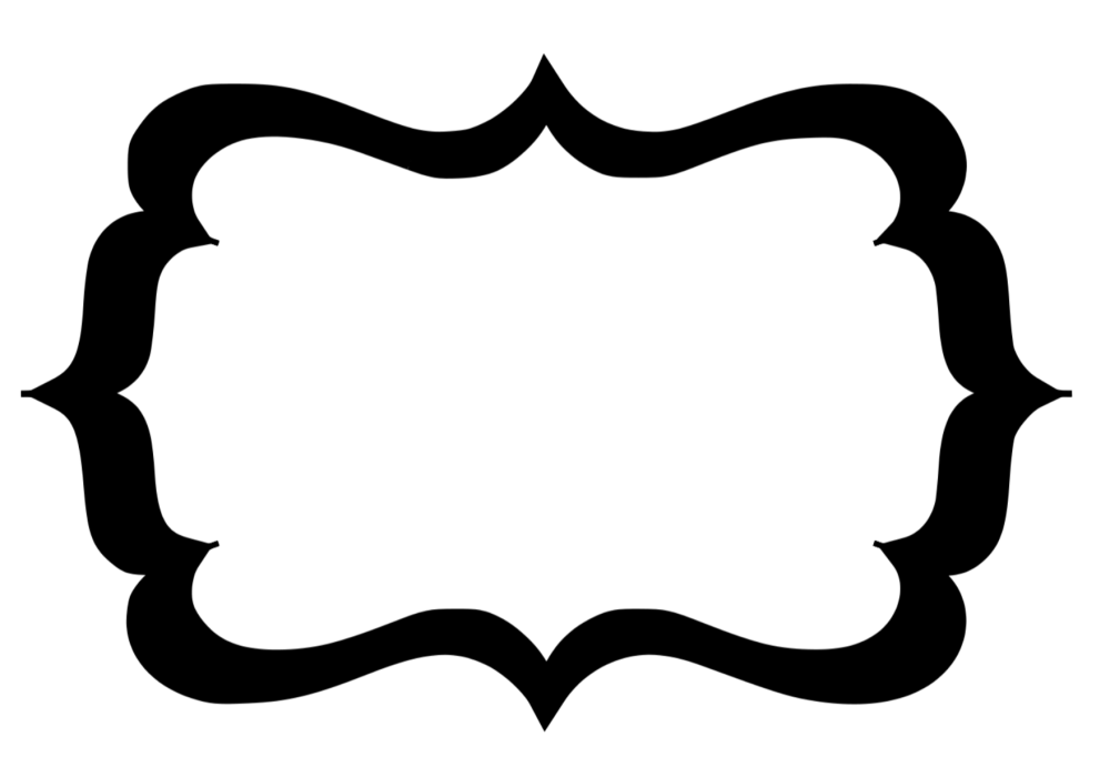 Фигурная рамка
