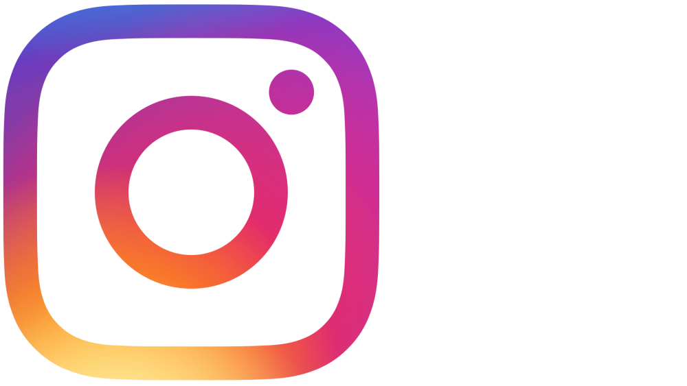 Логотип Instagram на белом фоне
