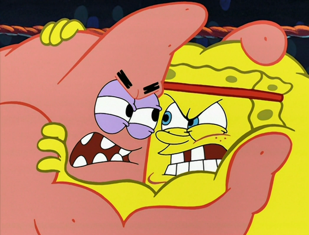 Spongebob vs Patrick