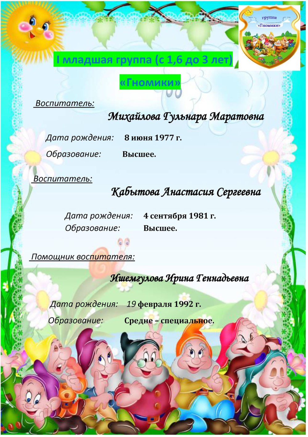 Группа гномики