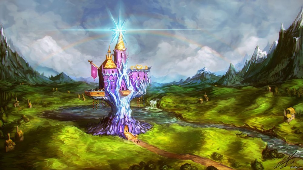 Canterlot Castle замок пони игрушка