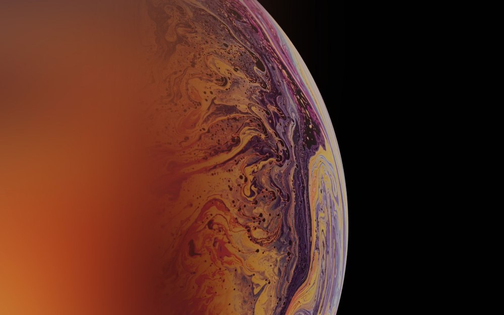 Обой планет IOS 9.1.2