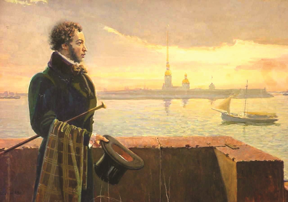 Рисунки Нади Рушевой Пушкин