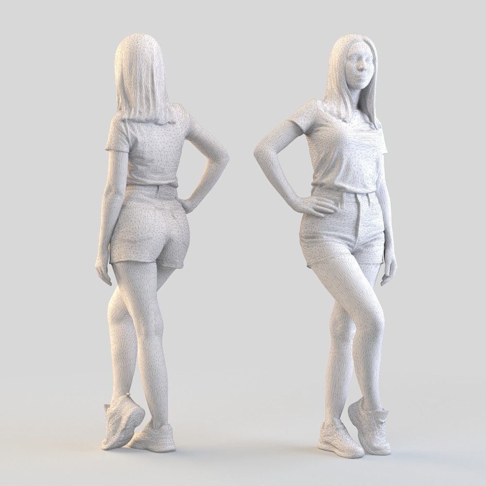Люди 3d Max