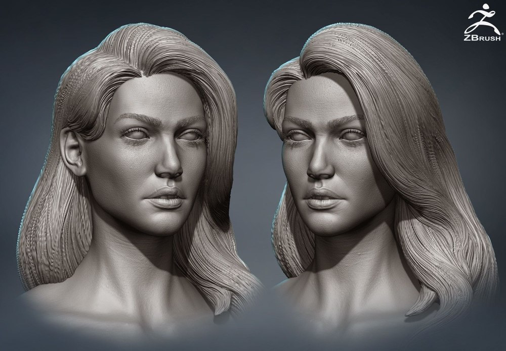 3д скульптинг Zbrush