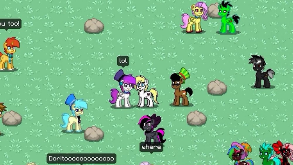 Пиксельная игра Pony Town