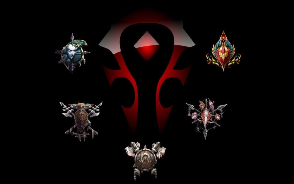 World of Warcraft значок орды