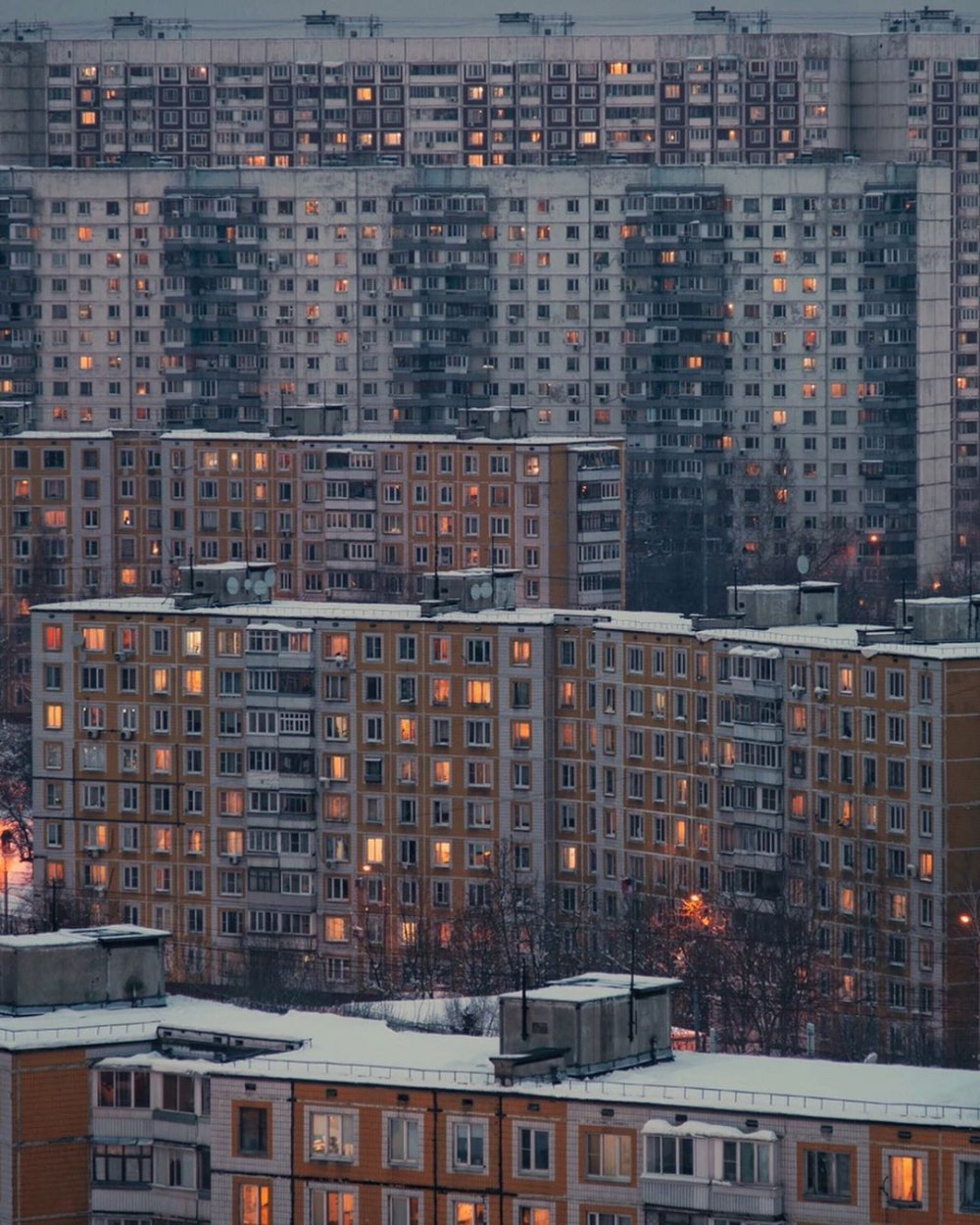 Спальный район Москвы Ясенево