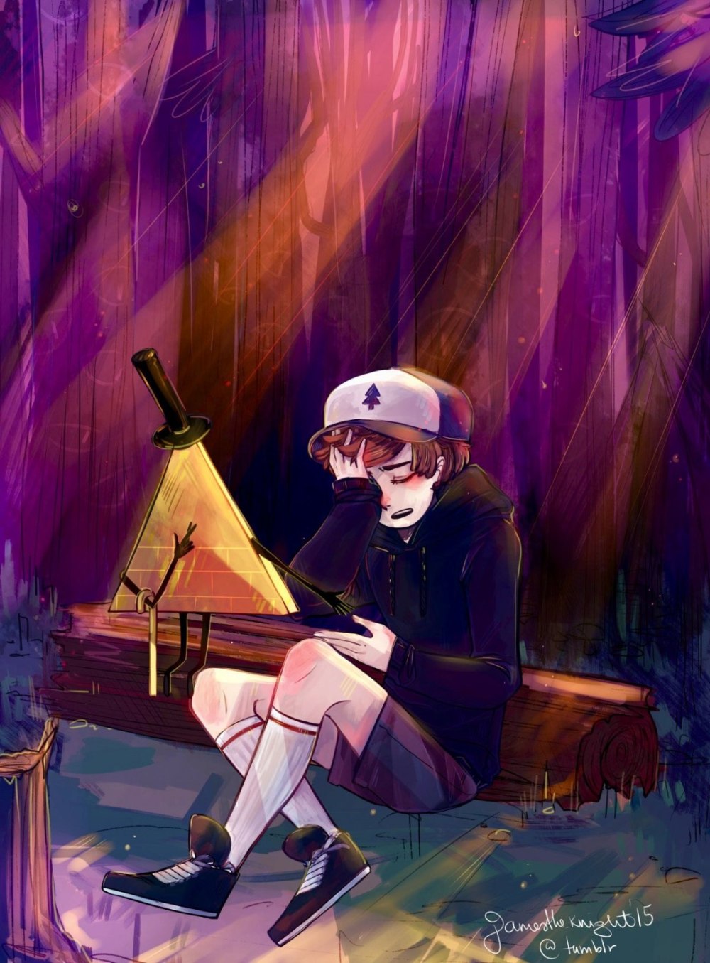 Gravity Falls Диппер и Билл
