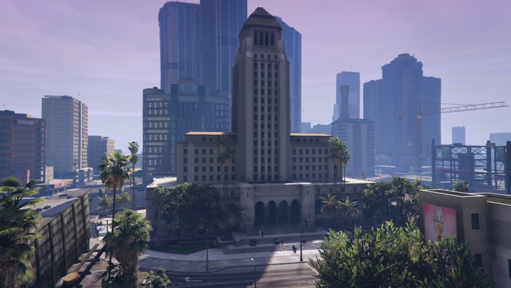GTA 5 Лос Сантос улица