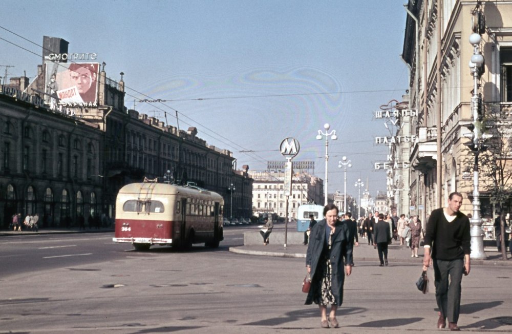 Невский проспект 1960 г Санкт-Петербург
