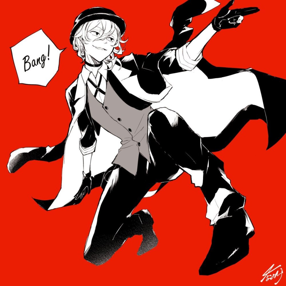 Bungou Stray Dogs скетчи