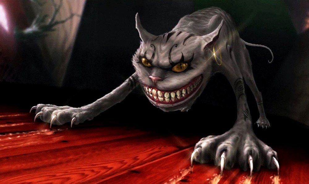 Чеширский кот арт