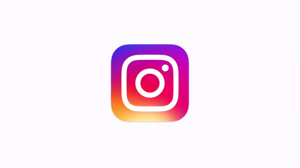 Instagram на прозрачном фоне