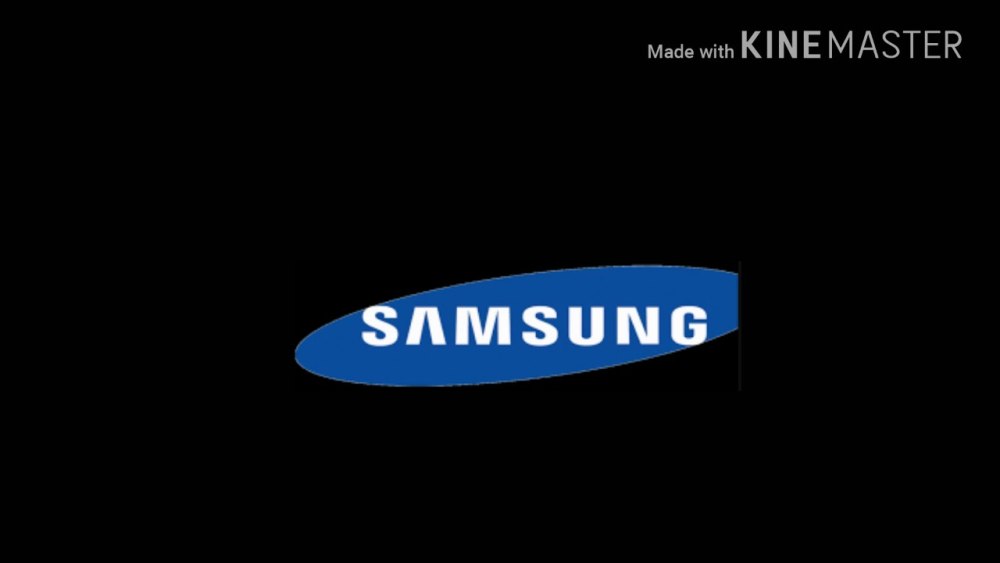 Samsung синий логотип