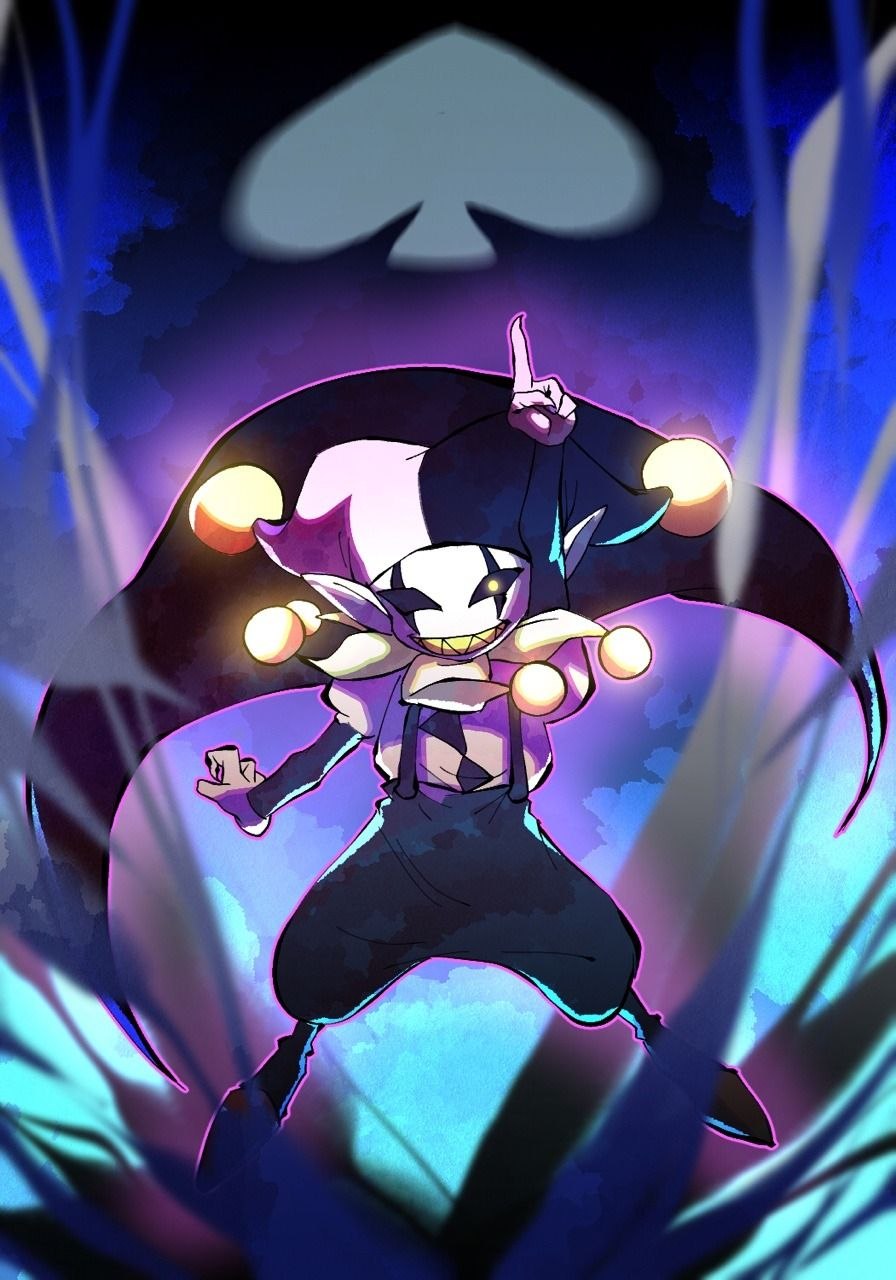 Jevil из deltarune
