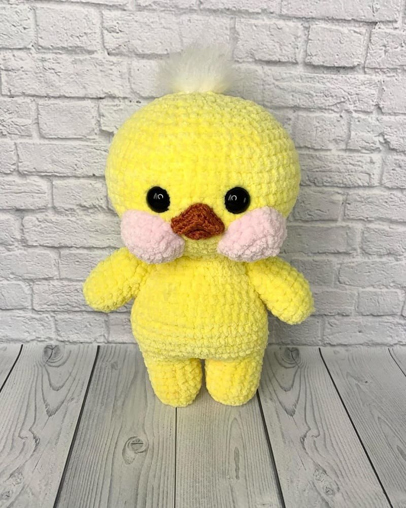 Уточка лалафанфан Amigurumi
