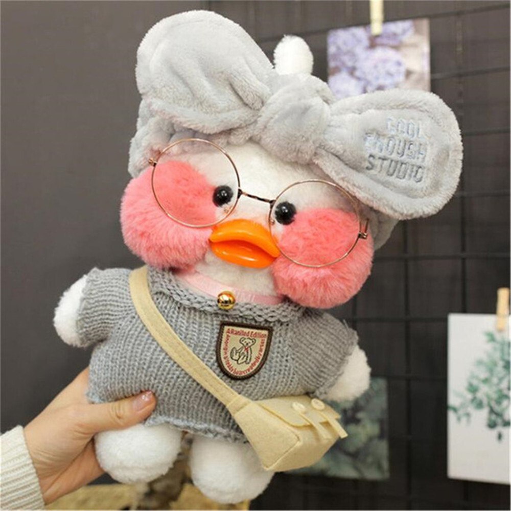 Lalafanfan плюшевая утка