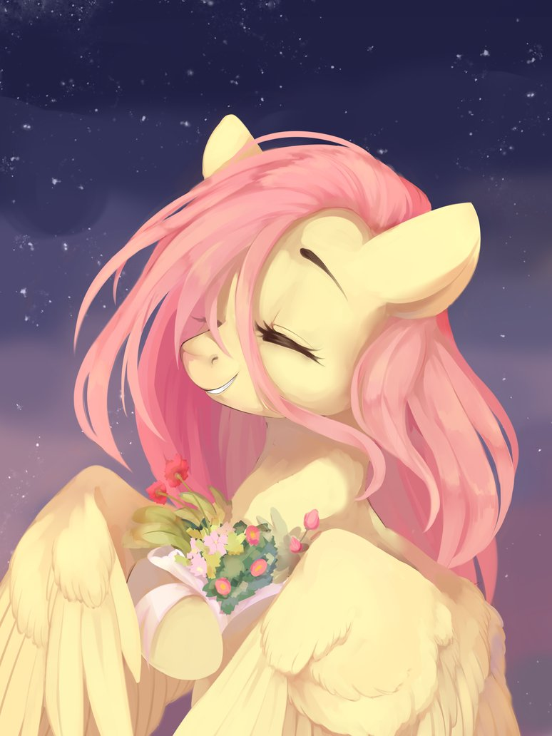 MLP Флаттершай Art