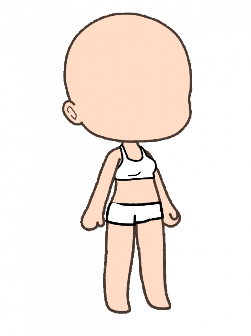 Раскраски аниме из игры Gacha Life