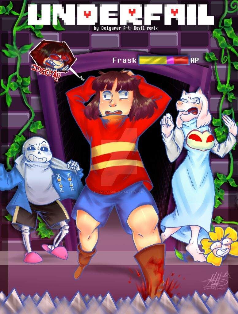 Undertale руины карта