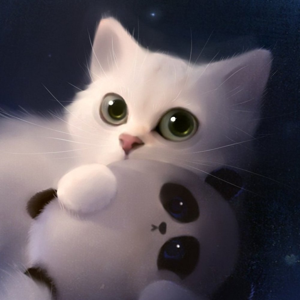 Кошка арт