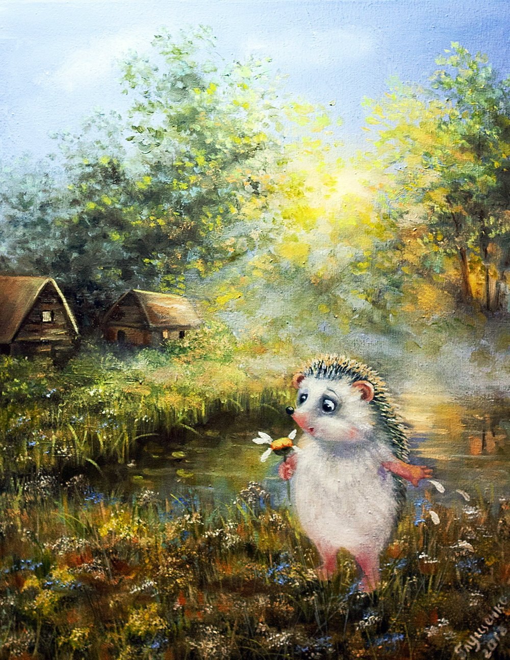 Ирина Глущенко ежики