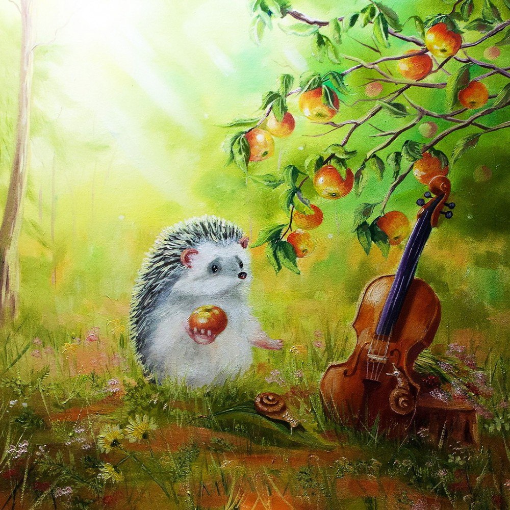 Ирина Глущенко художник Ежи