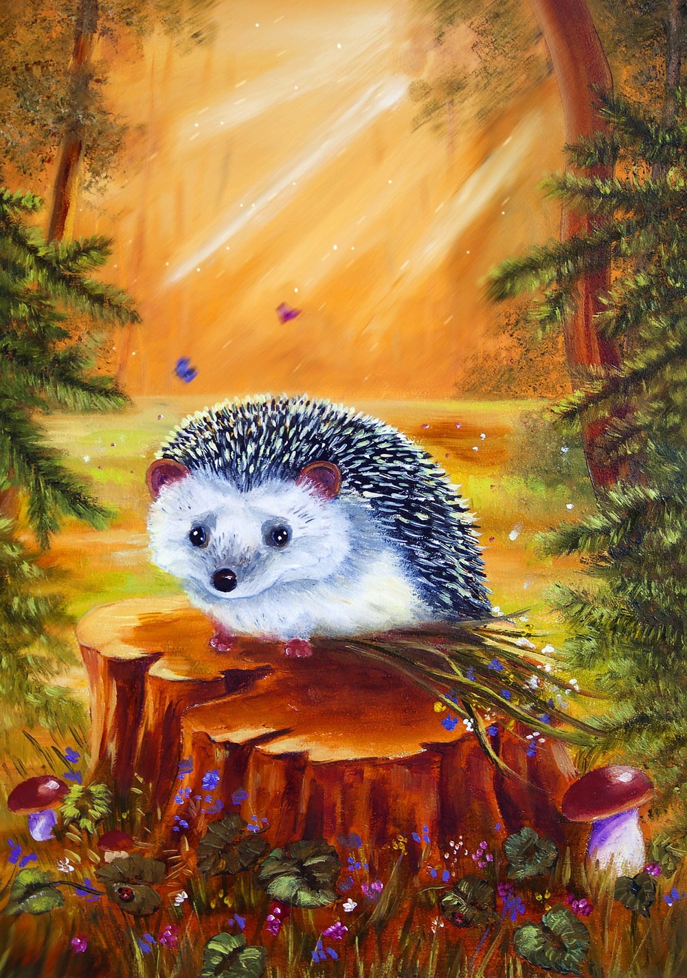 Ирина Глущенко художник Ежи