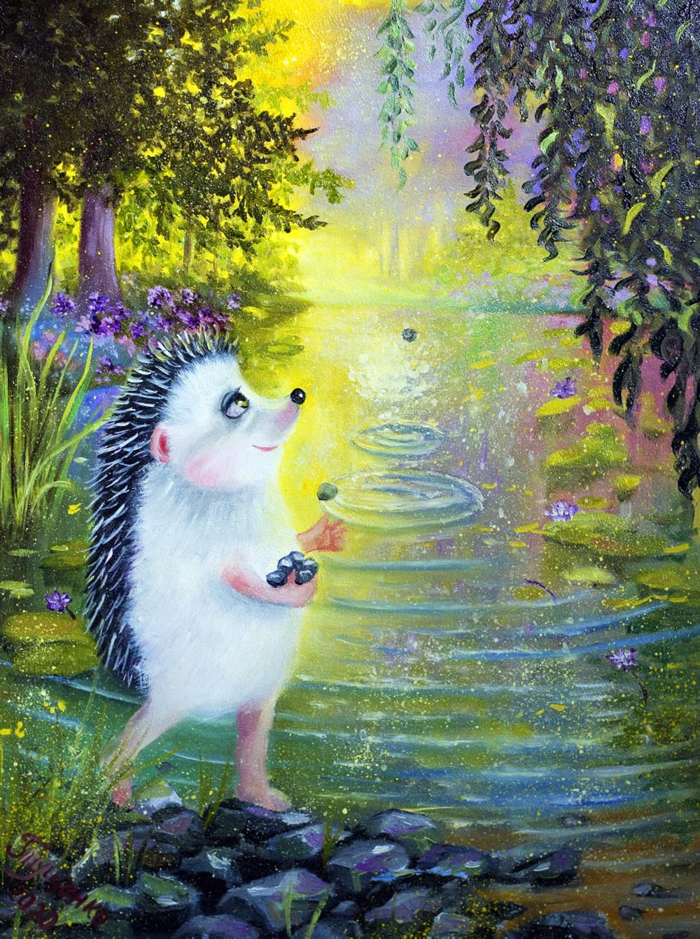 Ирина Глущенко ежики
