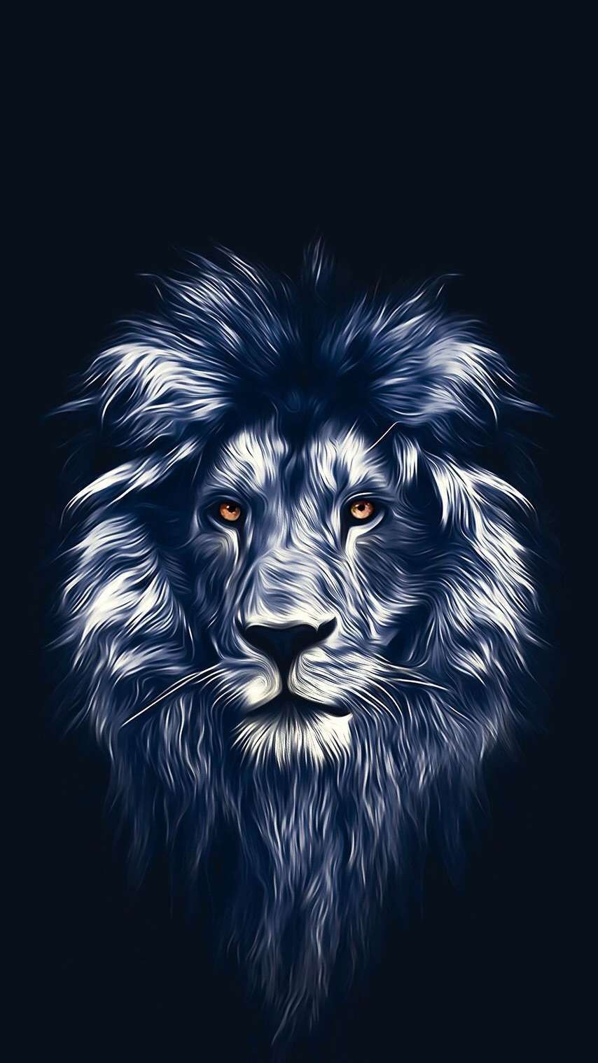 Лев обои