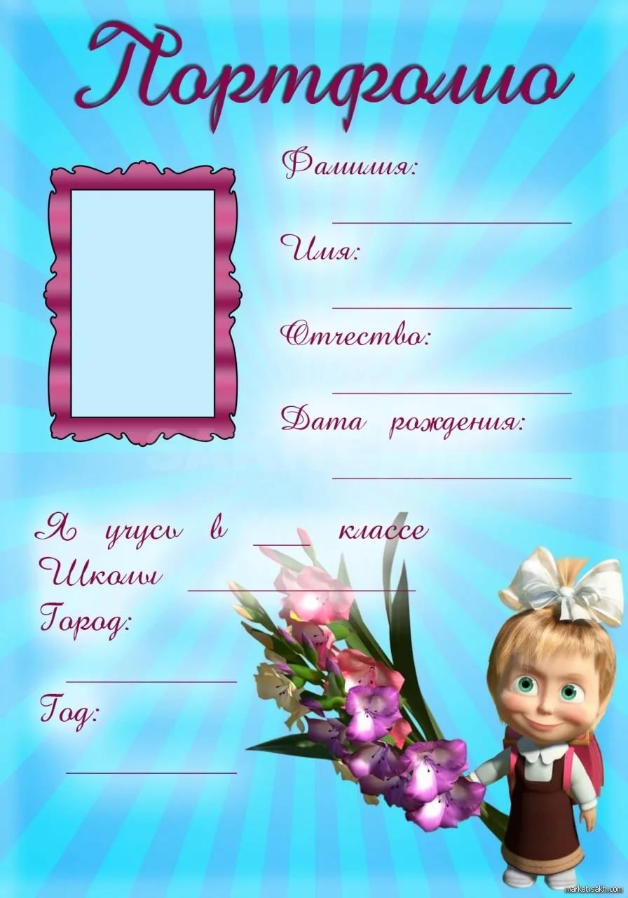 Вкладыш для портфолио БРАУБЕРГ
