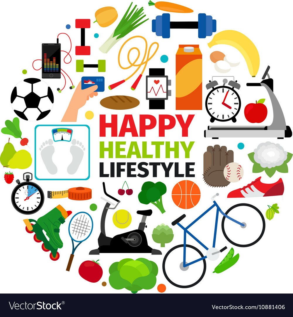Плакат на тему healthy Lifestyle