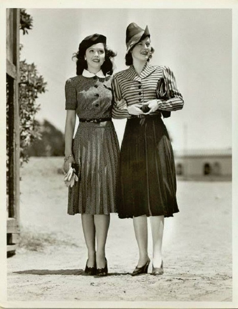 Мода 1940х Америка