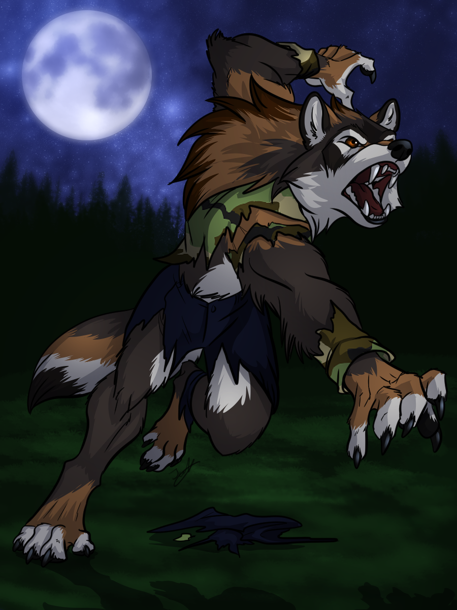 Furry Вервольф