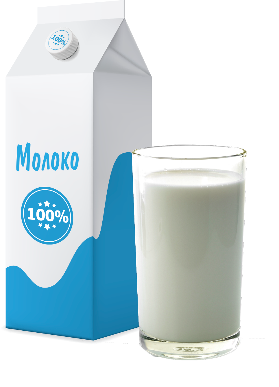 Молоко магазинное