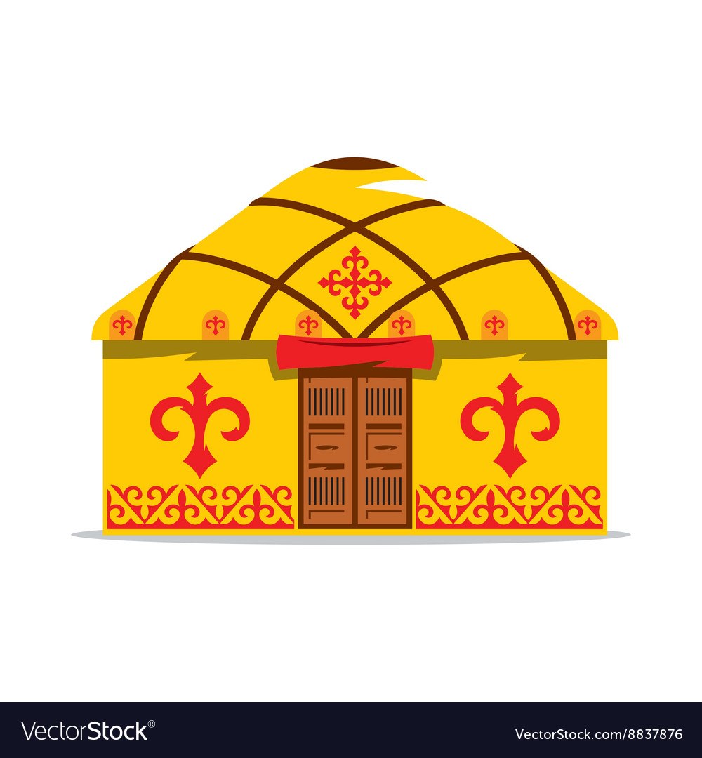 Юрта картина