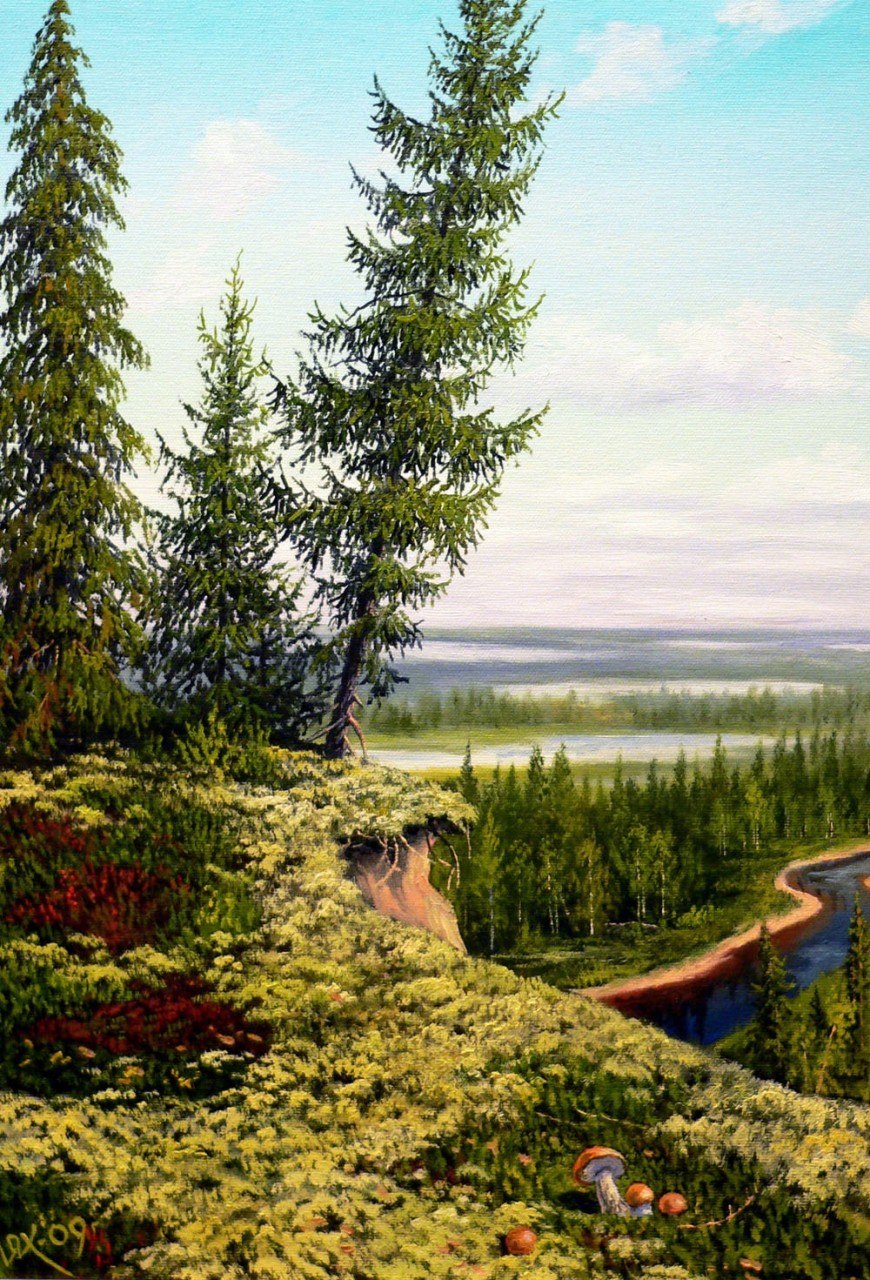 Художник Лях Андрей Петрович картины казаки