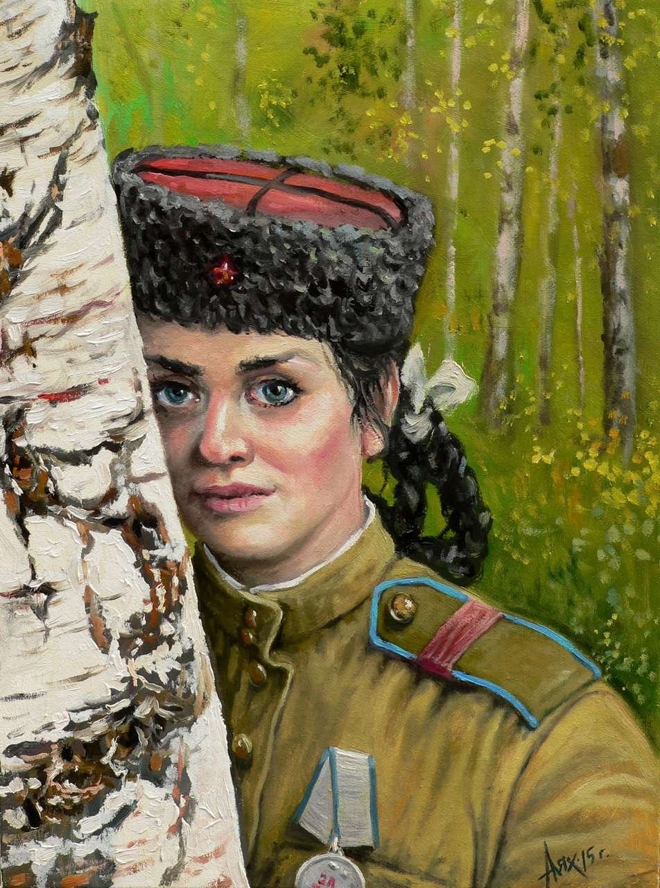 Художник Лях Андрей Петрович картины казаки