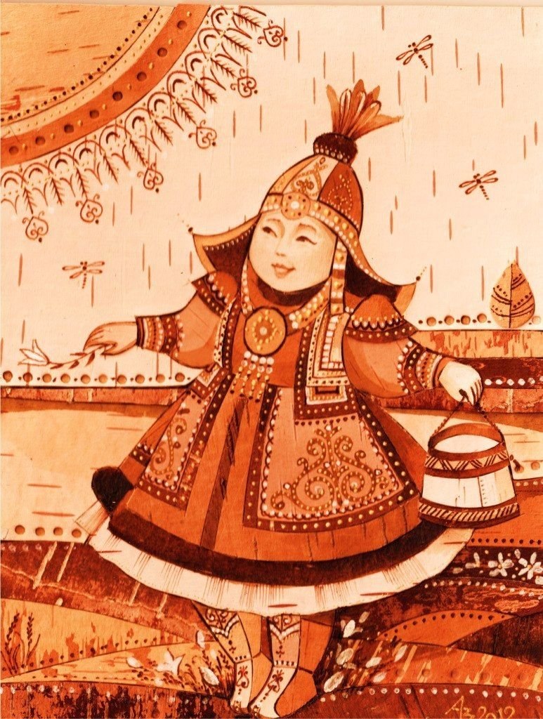 Якутское пальто женское