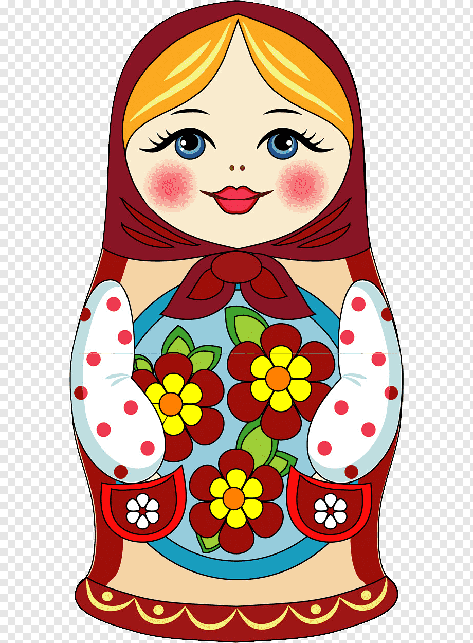 Лицо матрешки