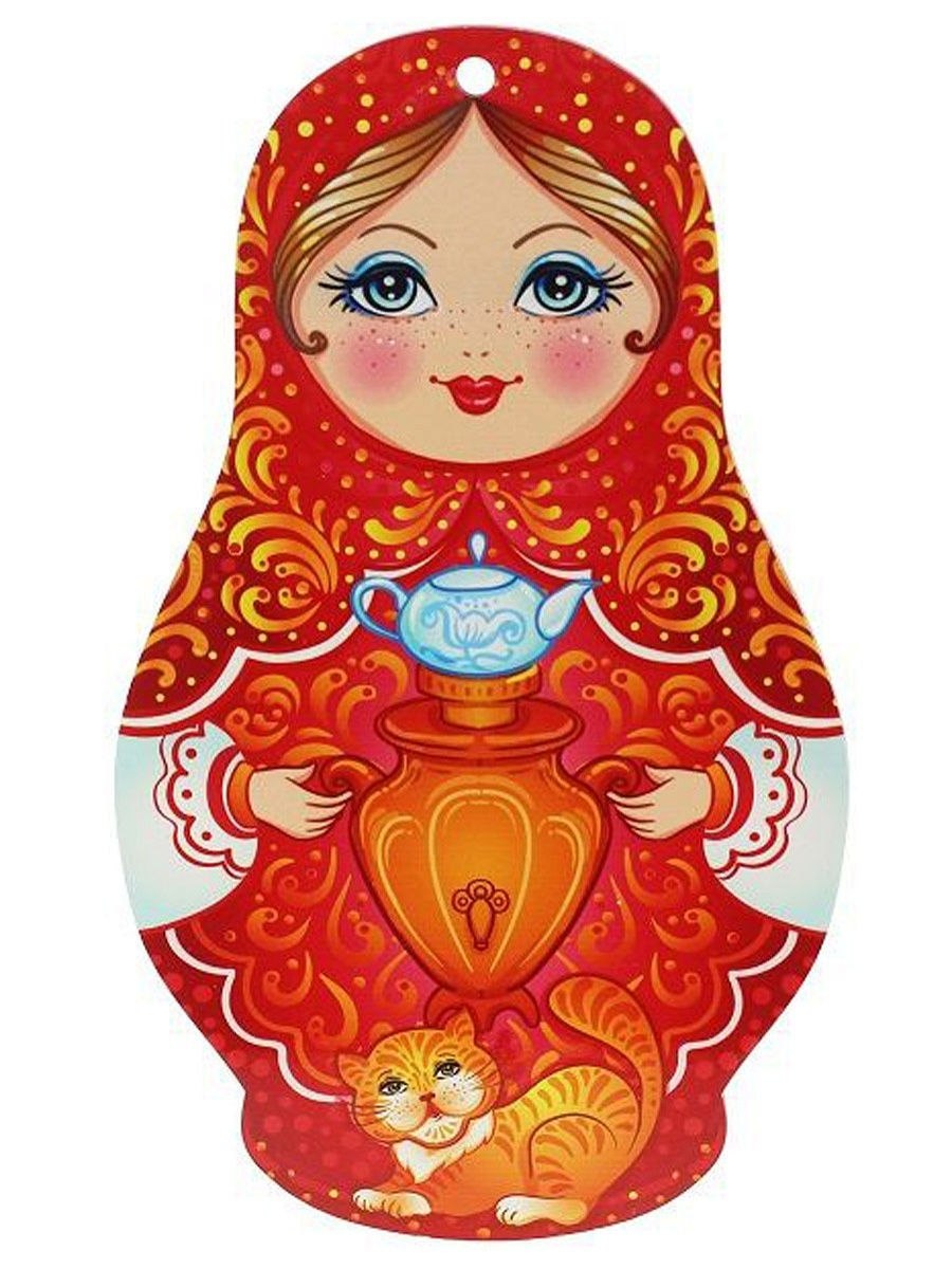 Рисование матрешки