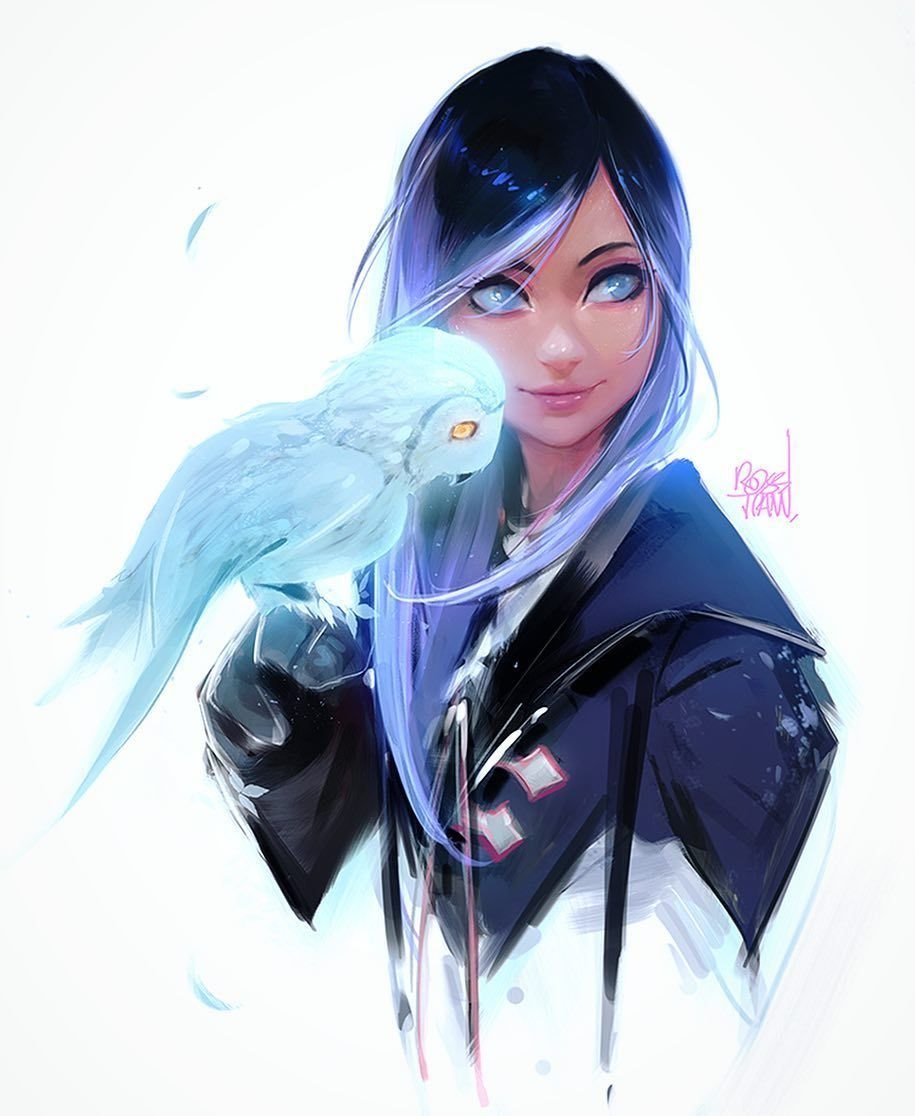 Art by Rossdraws (Ross Tran). Принцессы