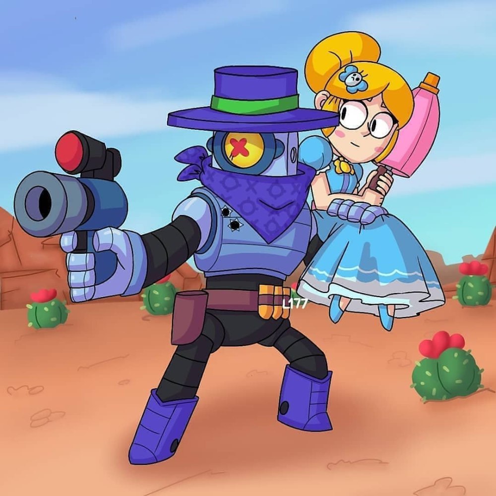 Brawl Stars Пайпер и Рико